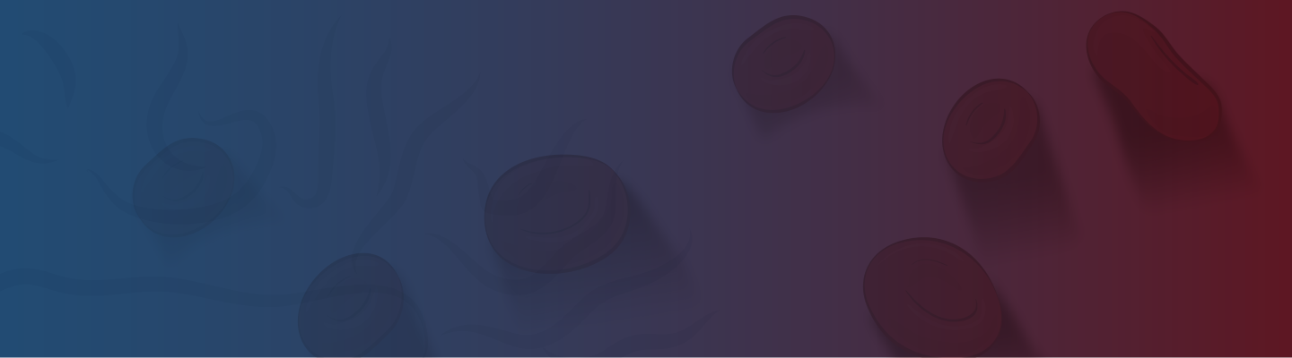 Blue/Red Migraine Banner