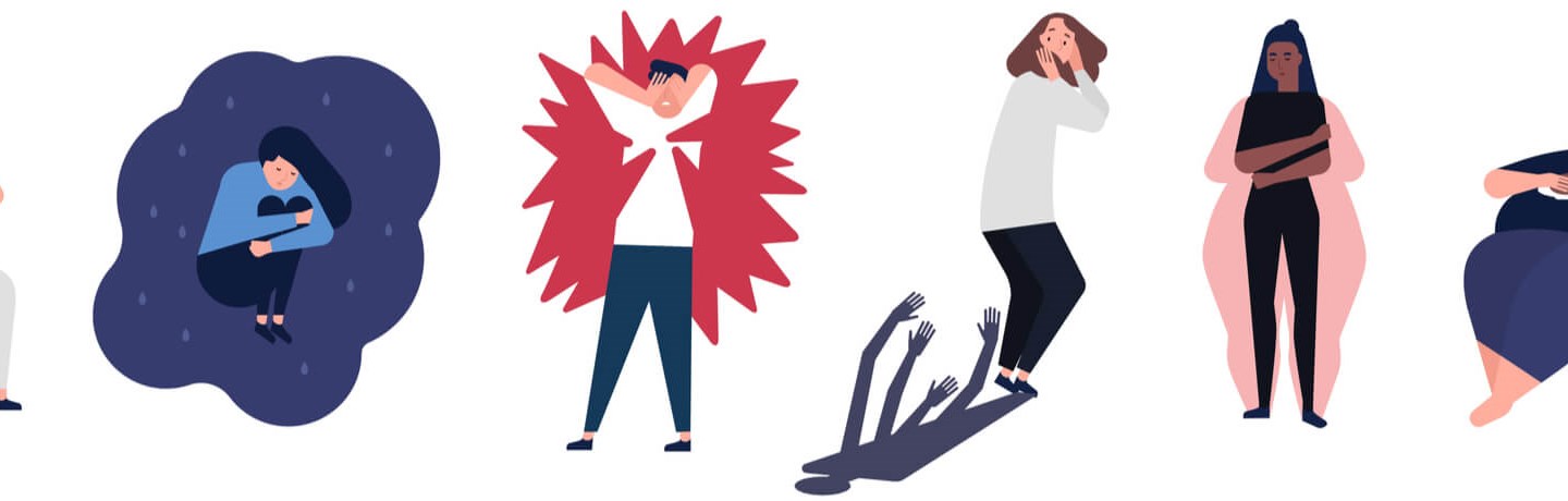 Psychiatric comorbidities Illustration